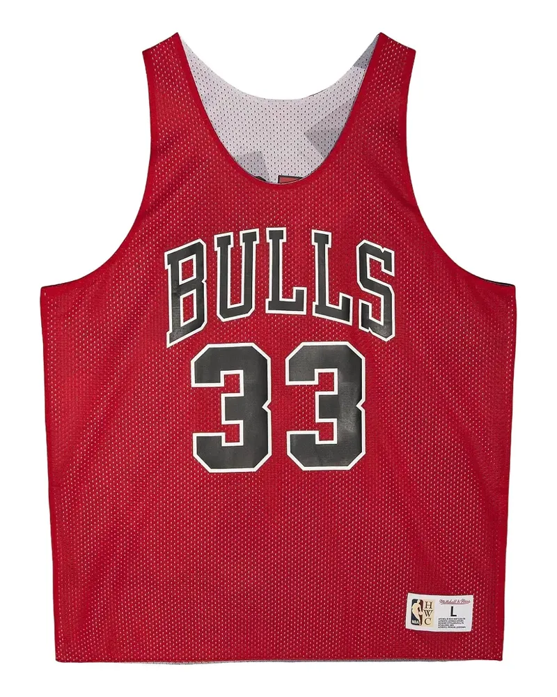 Mitchell & Ness Scottie Pippen reversible tank top - Rot Rot