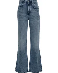 Isabel Marant Belvira Bootcut-Jeans mit hohem Bund Blau