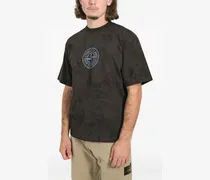 T-Shirt mit Logo-Print - Schwarz