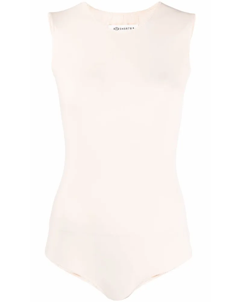 Maison Margiela Ärmelloser Body - Nude Nude