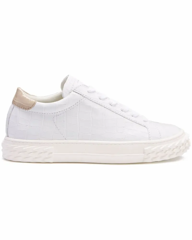 Giuseppe Zanotti Sneakers aus Lackleder - Weiß Weiß