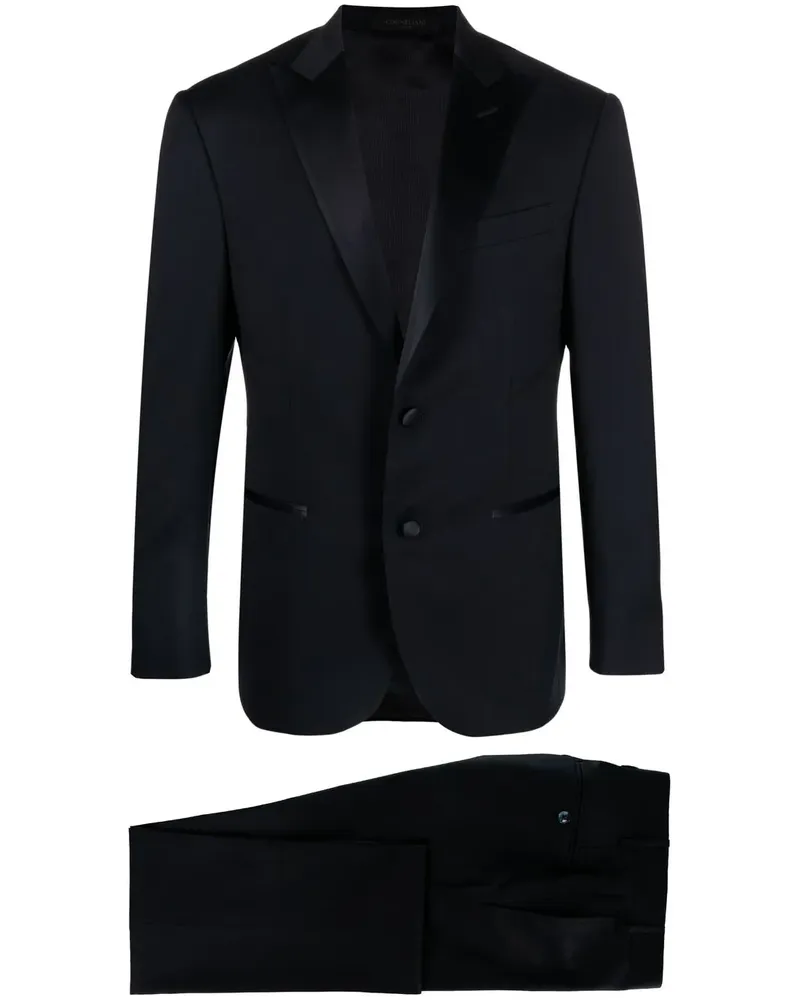 Corneliani Dreiteiliger Anzug - Blau Blau