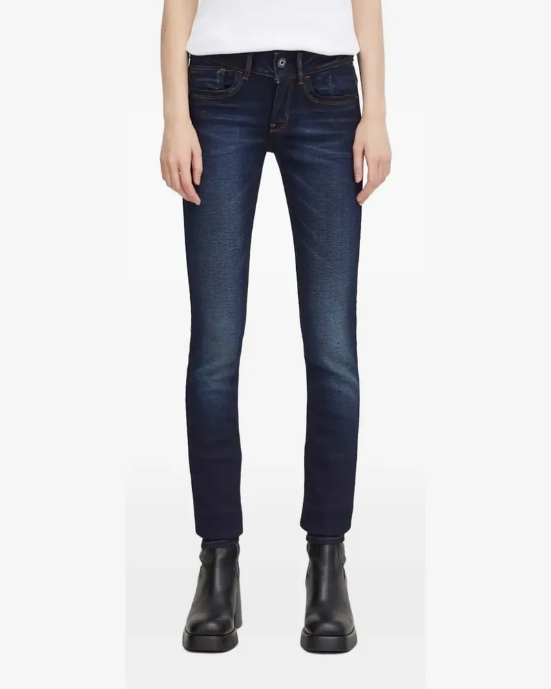 G-STAR RAW Jeans mit Ziernähten - Blau Blau