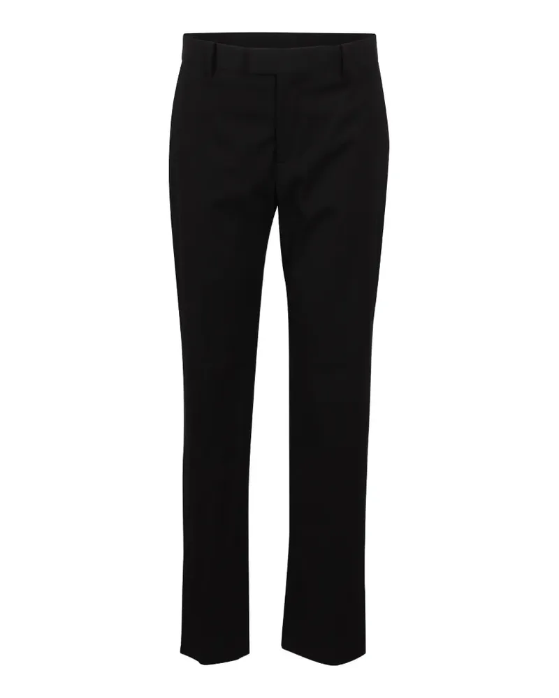 N° 21 pressed-crease tailored trousers - Schwarz Schwarz