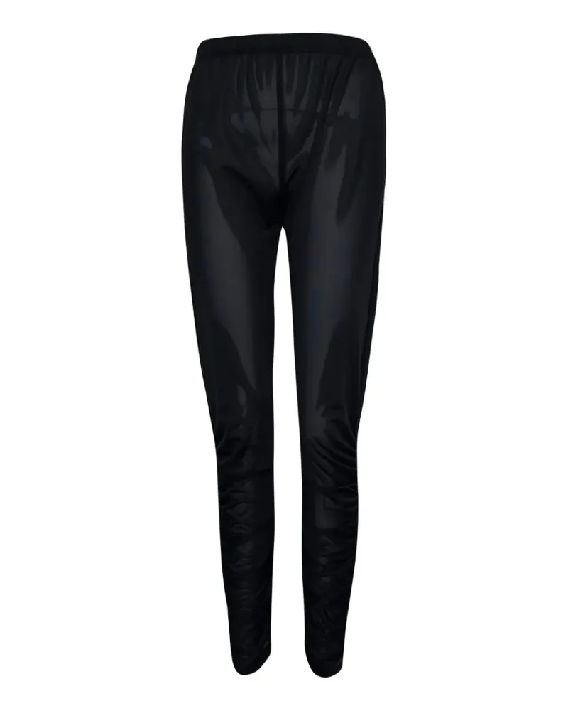 Noir Kei Ninomiya ruched leggings - Schwarz Schwarz
