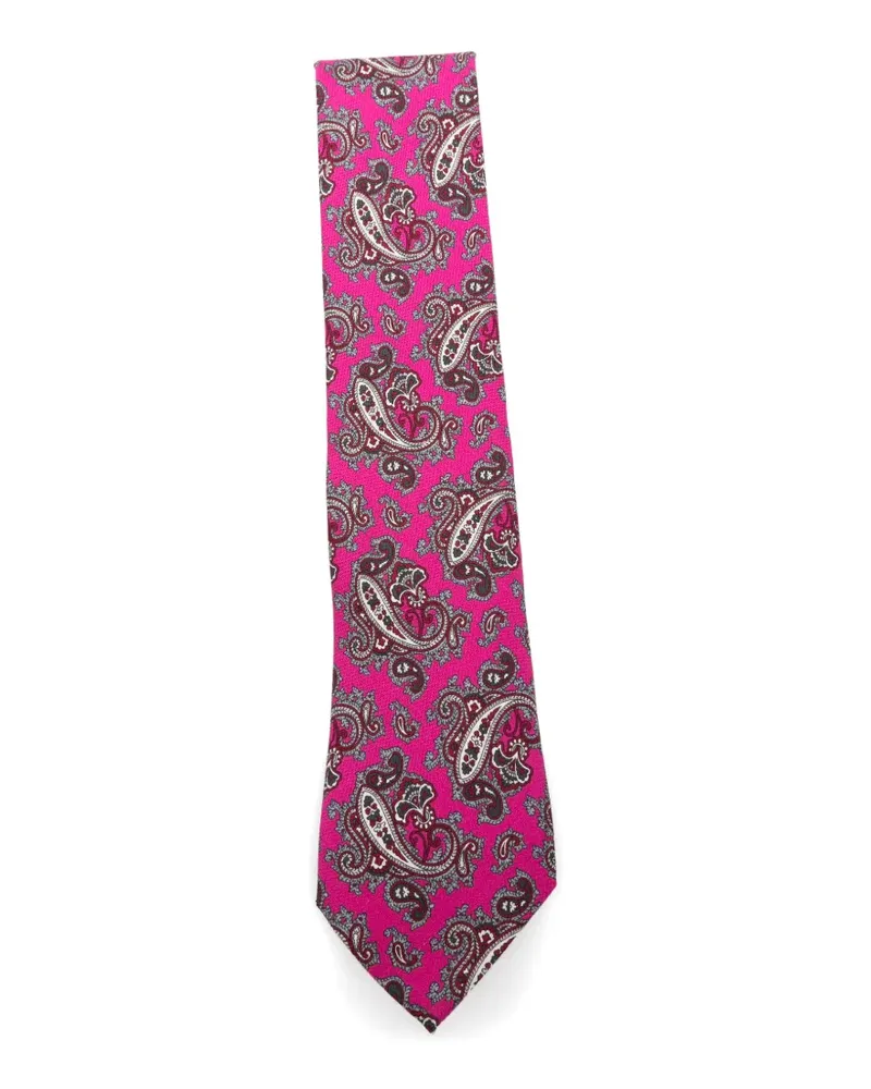 Gabriele Pasini paisley-print tie - Rosa Rosa