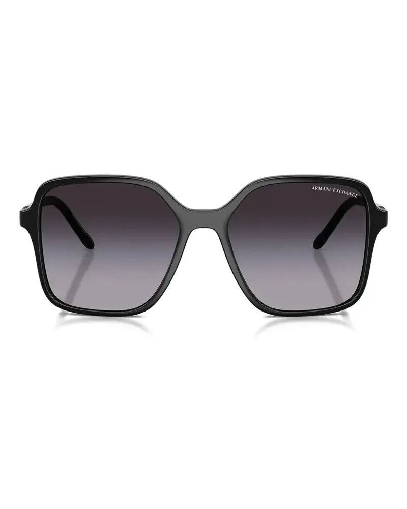 Armani Exchange square-frame sunglasses - Schwarz Schwarz