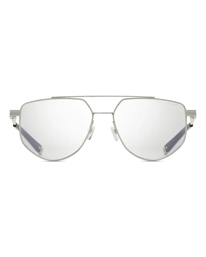 DITA geometric-frame glasses - Silber Silber