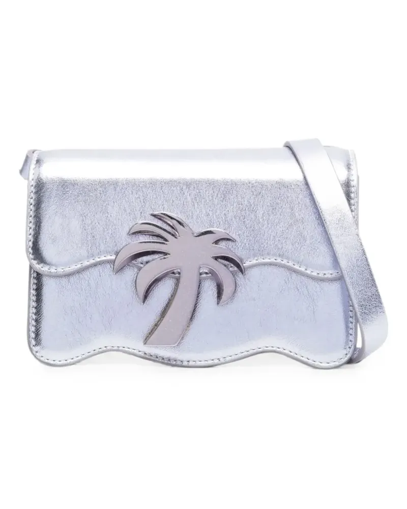Palm Angels mini Palm Beach shoulder bag - Silber Silber