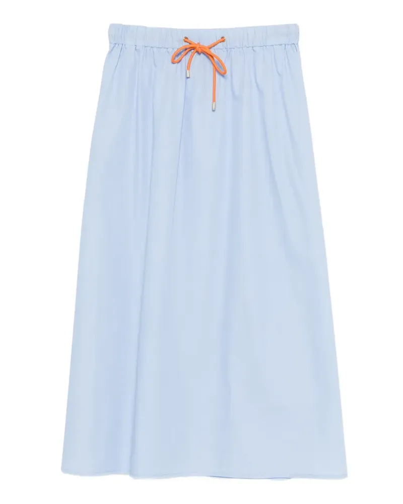 LE3 Sarte Pettegole Midirock mit Kordelzug - Blau Blau