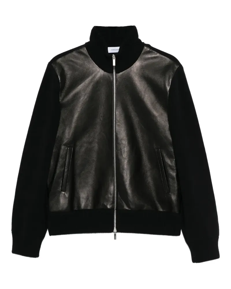 Ferragamo Bomberjacke mit Reißverschluss - Schwarz Schwarz
