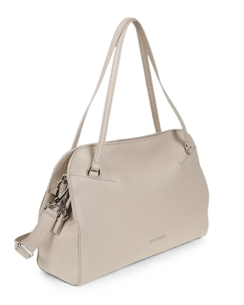 Orciani midi Lido shoulder bag - Nude Nude