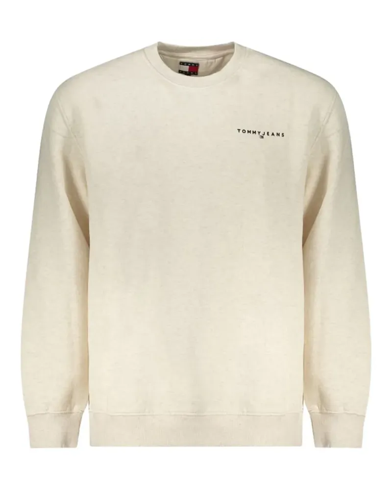 Tommy Hilfiger logo-print crew-neck sweatshirt - Nude Nude