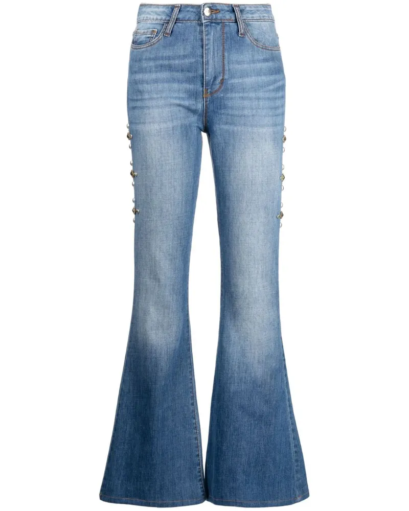 MADISON.MAISON Jeans mit Nieten Blau