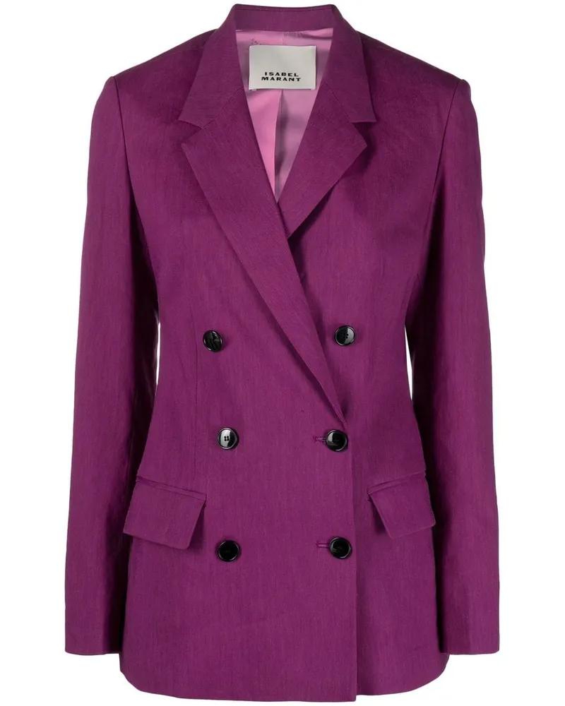 Isabel Marant Doppelreihiger Sheril Blazer - Rosa Rosa
