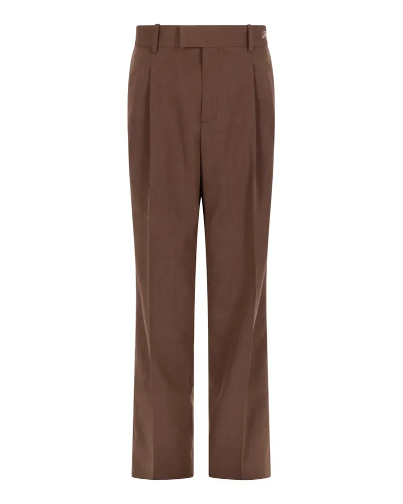 Drôle de Monsieur Plissierte Hose - Braun Braun