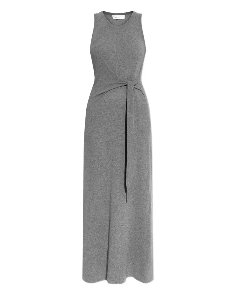 Lisa Yang The Angeline Kleid mit Schnürung - Grau Grau