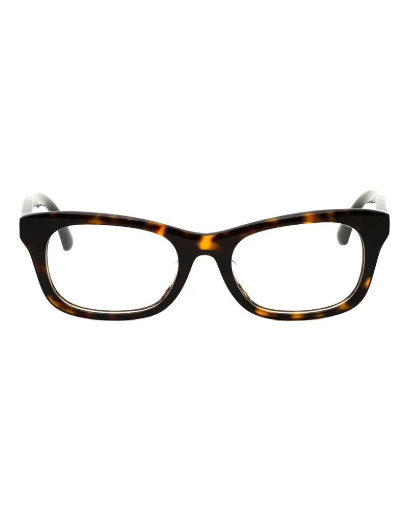 Burberry Eckige Brille in Schildpattoptik - Braun Braun