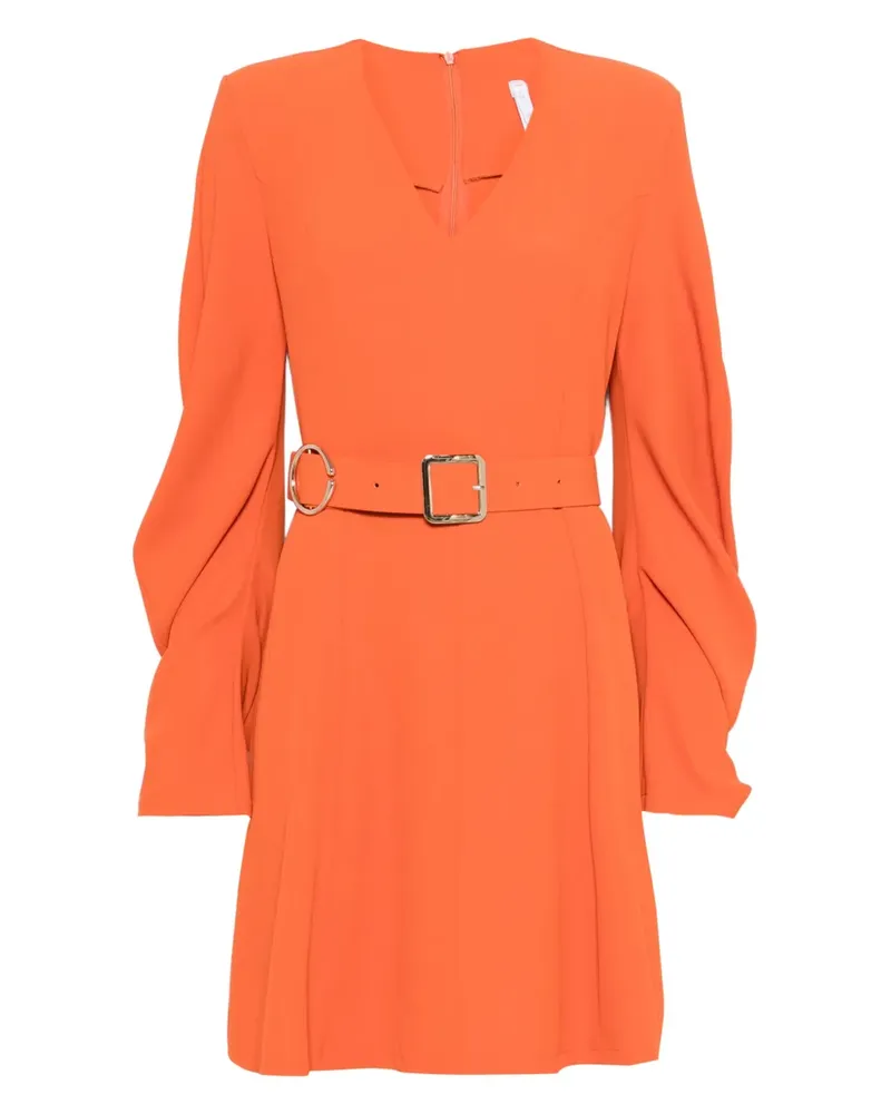 IMPERIAL Minikleid mit Puffärmeln - Orange Orange