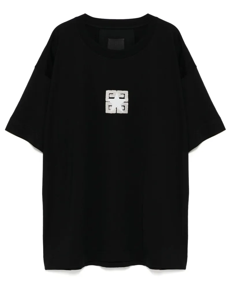 Givenchy T-Shirt mit Logo - Schwarz Schwarz