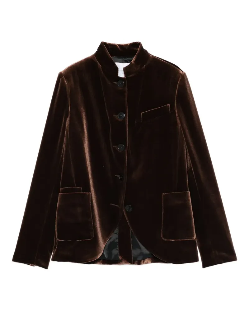CENERE GB Jacke aus Samt - Braun Braun