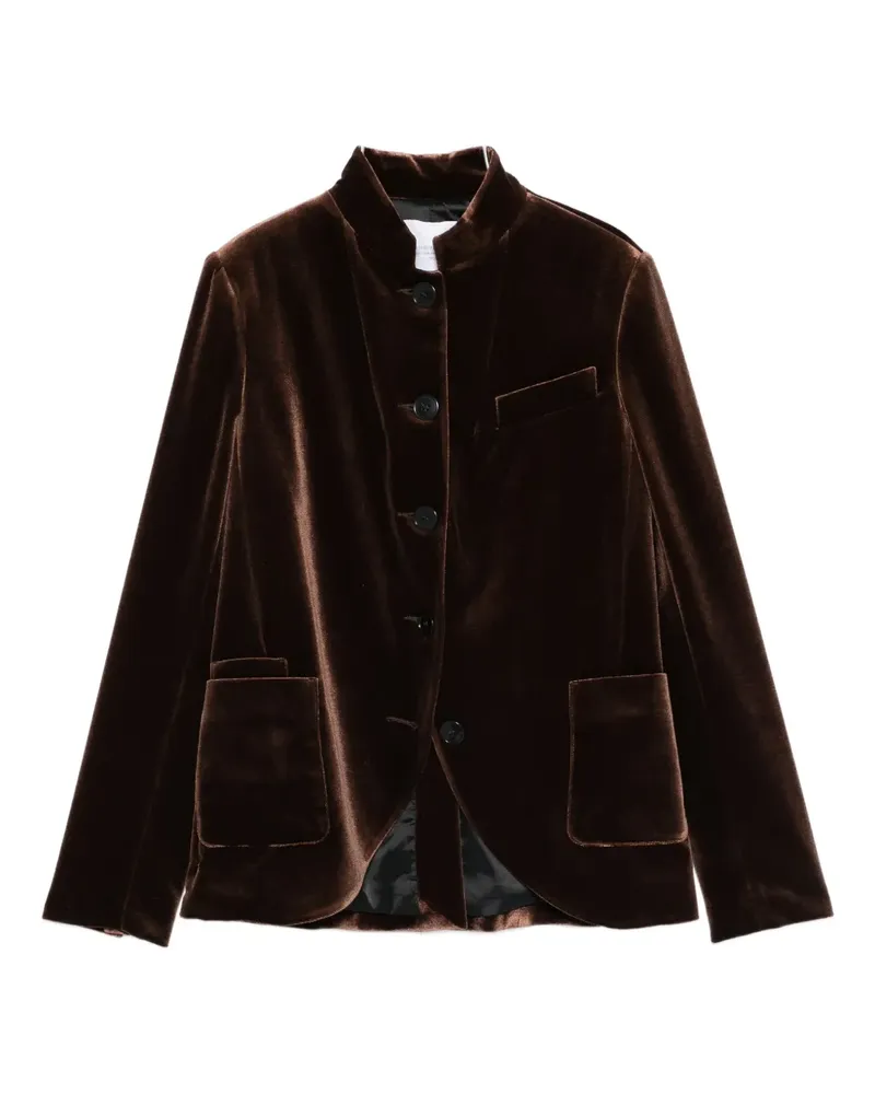 CENERE GB Jacke aus Samt - Braun Braun