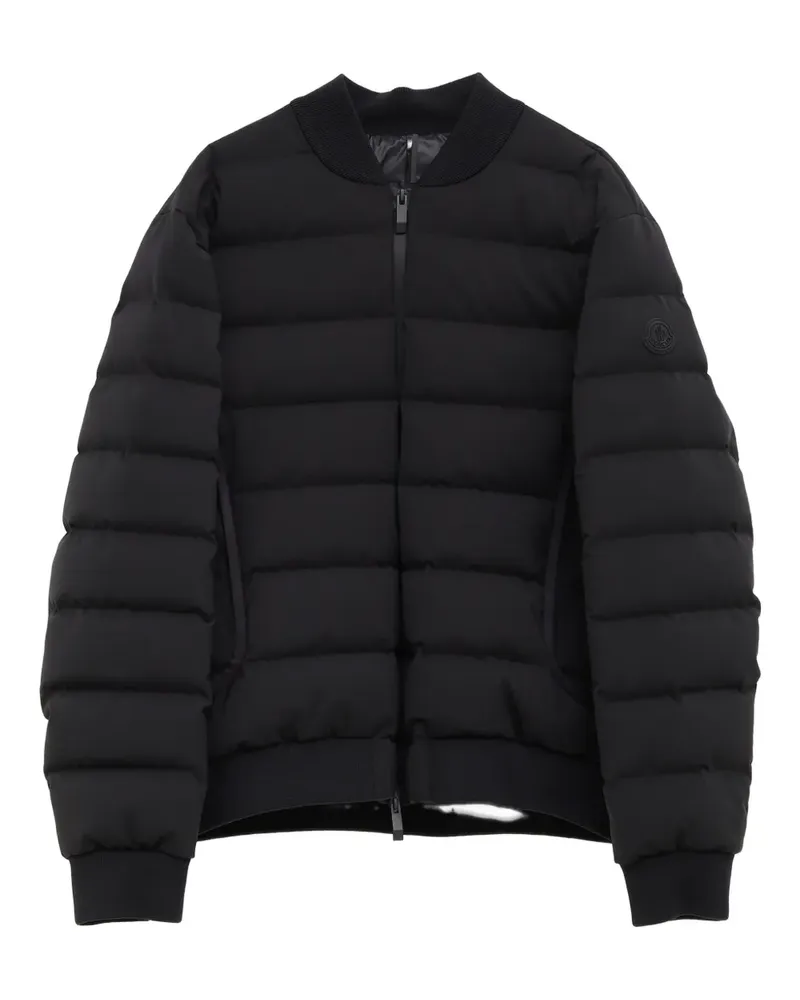 Moncler Gesteppte Jacke - Schwarz Schwarz
