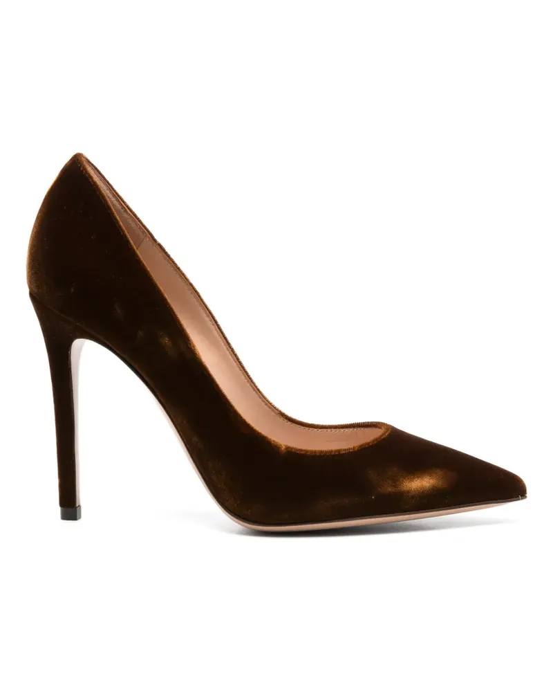 Gianvito Rossi Pumps mit spitzer Kappe - Braun Braun