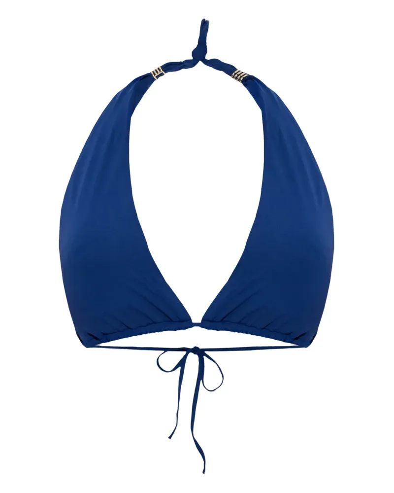 Melissa Odabash Grenada Bikinioberteil mit Ringdetail - Blau Blau