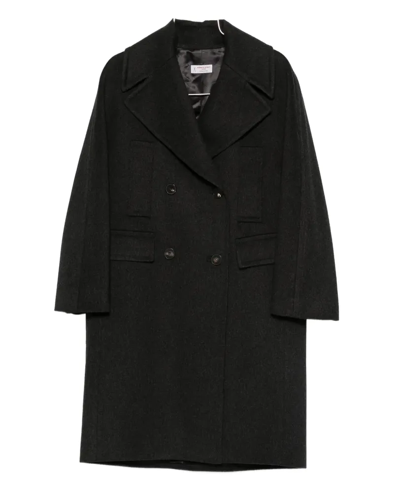 Alberto Biani double-breasted coat - Schwarz Schwarz