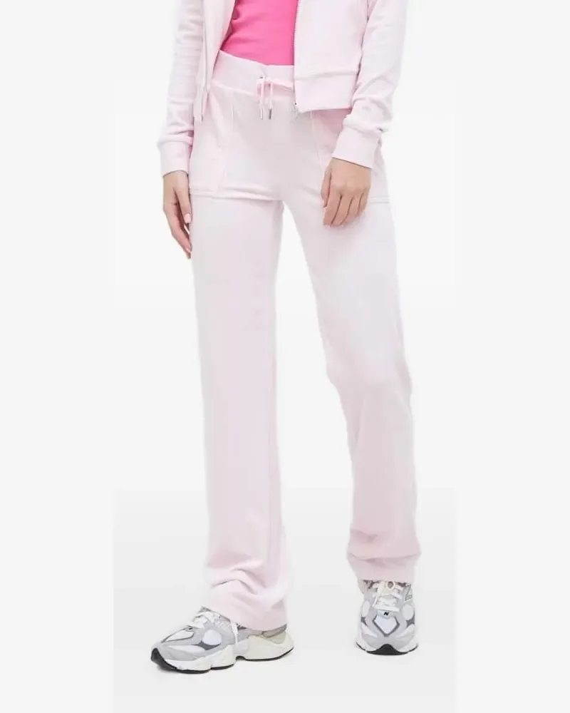 Juicy Couture Hose im bestickten Taschen - Rosa Rosa