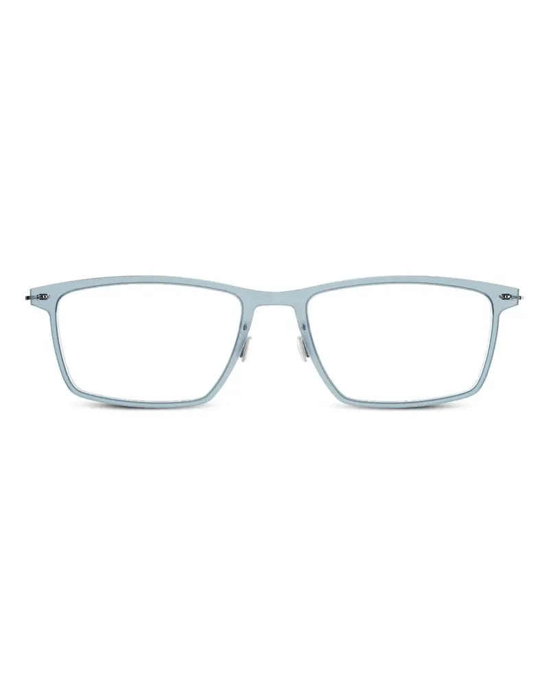 Lindberg N.O.W 6544 Brille mit eckigem Gestell - Blau Blau