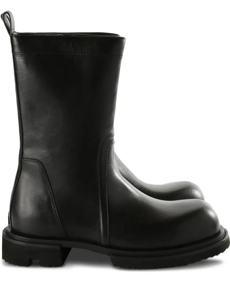 Rick Owens Klassische Stiefel - Schwarz Schwarz