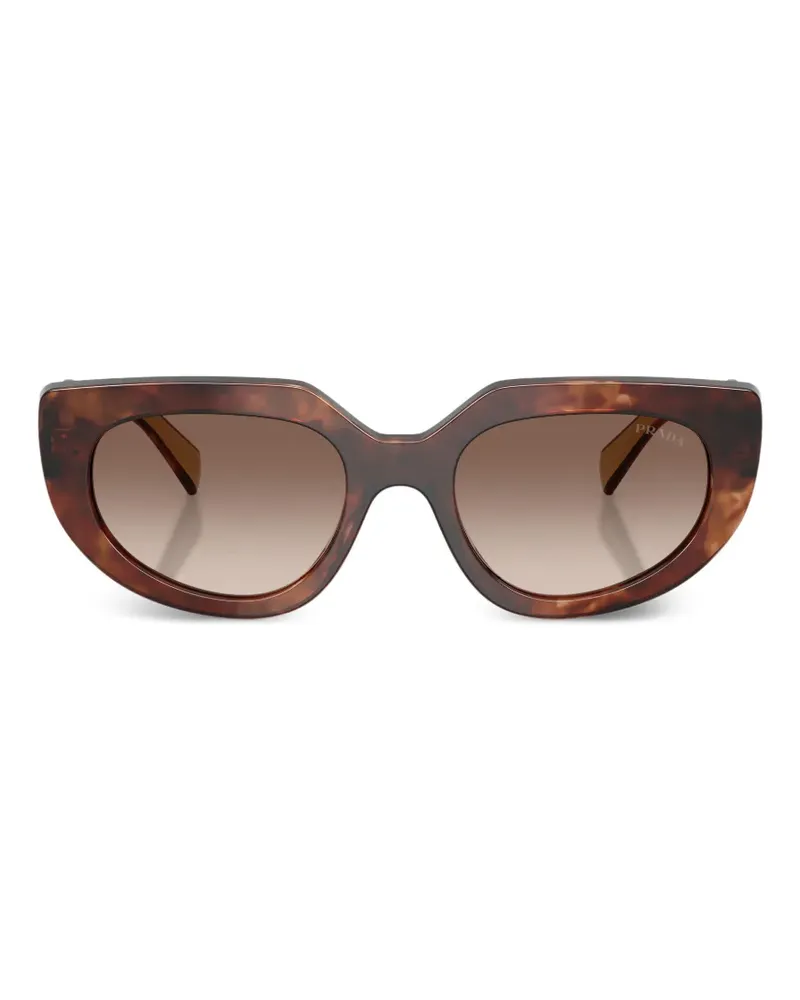 Prada patterned geometric sunglasses - Braun Braun