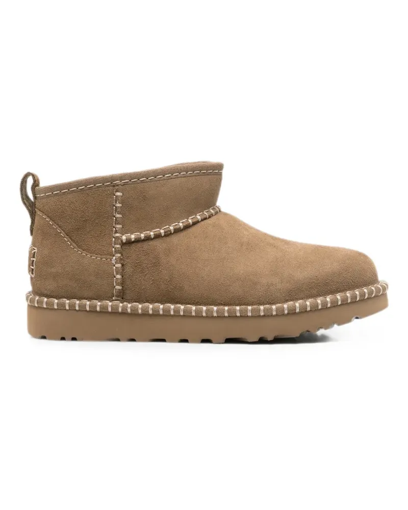 UGG Classic Ultra Mini Botanic boots - Braun Braun