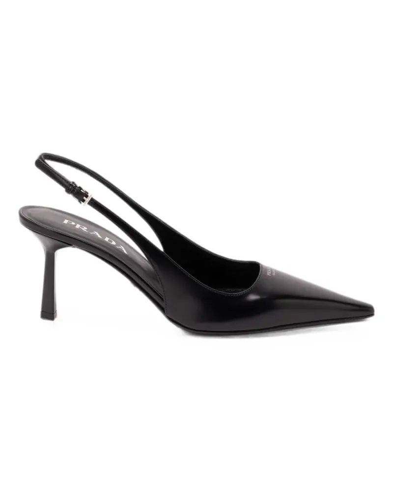 Prada slingback pointed-toe pumps - Schwarz Schwarz