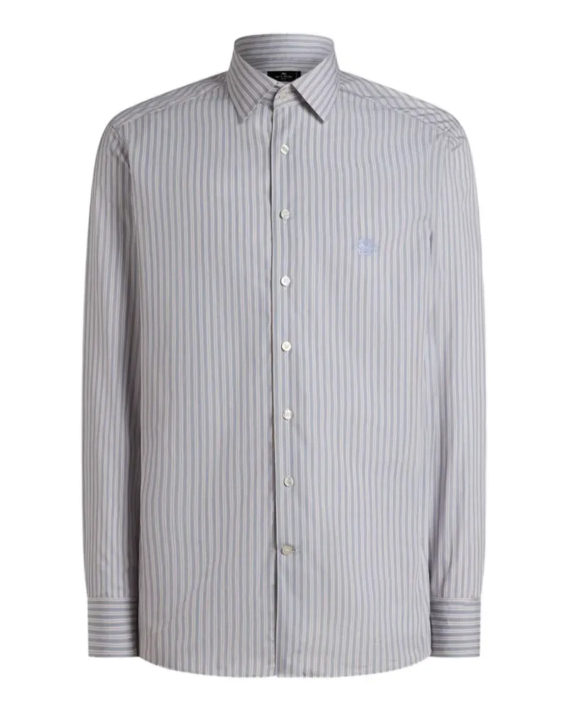 Etro striped cotton shirt - Weiß Weiß