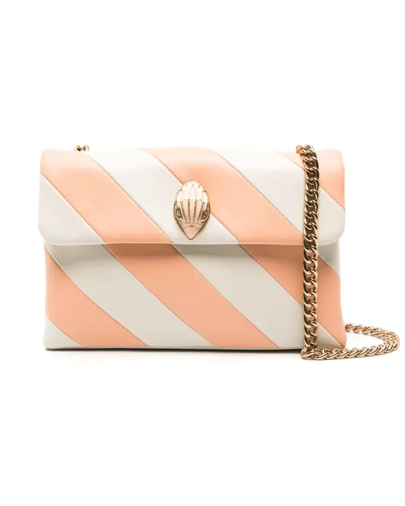 Kurt Geiger Mittelgroße Kensington Schultertasche - Nude Nude