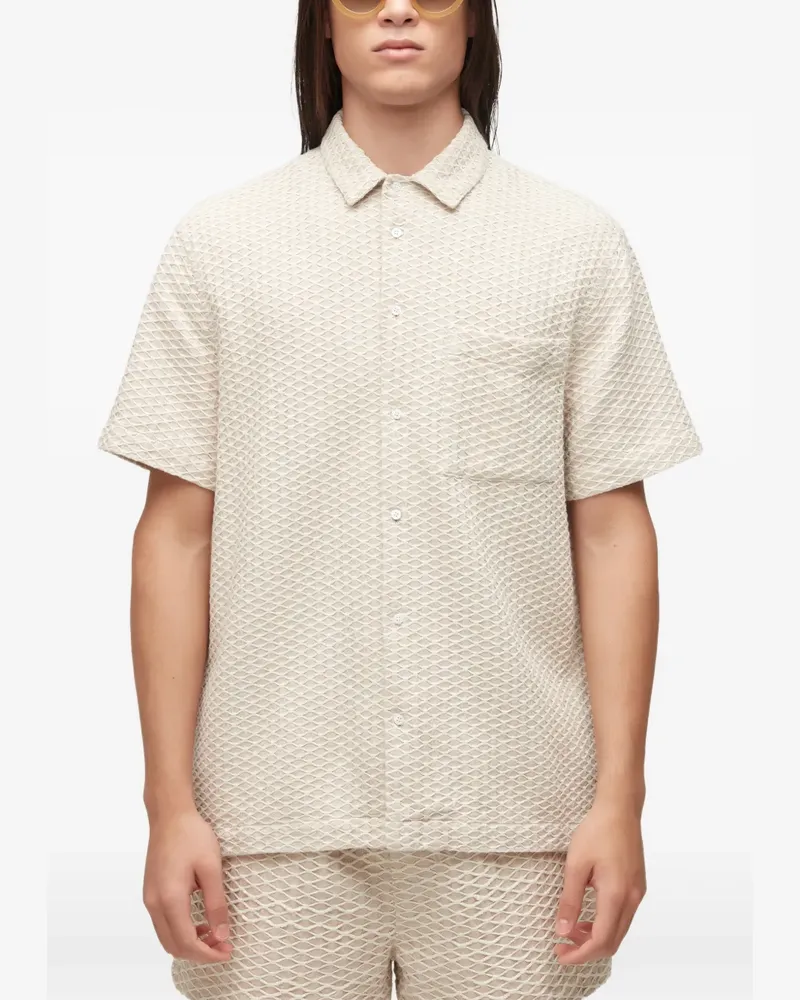 Osklen short-sleeve shirt - Nude Nude