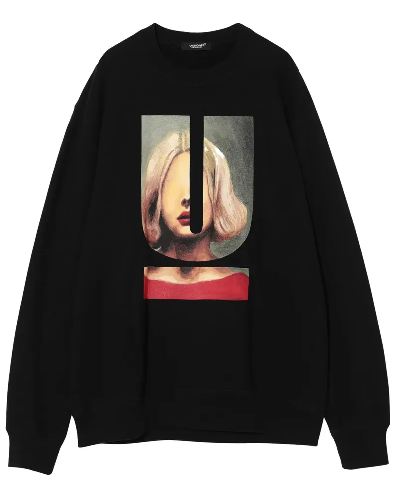Undercover Klassisches Sweatshirt - Schwarz Schwarz