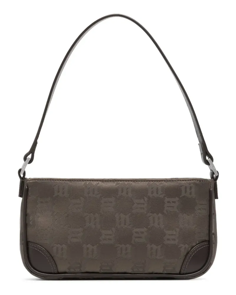 MISBHV Schultertasche mit Jacquardmuster - Braun Braun