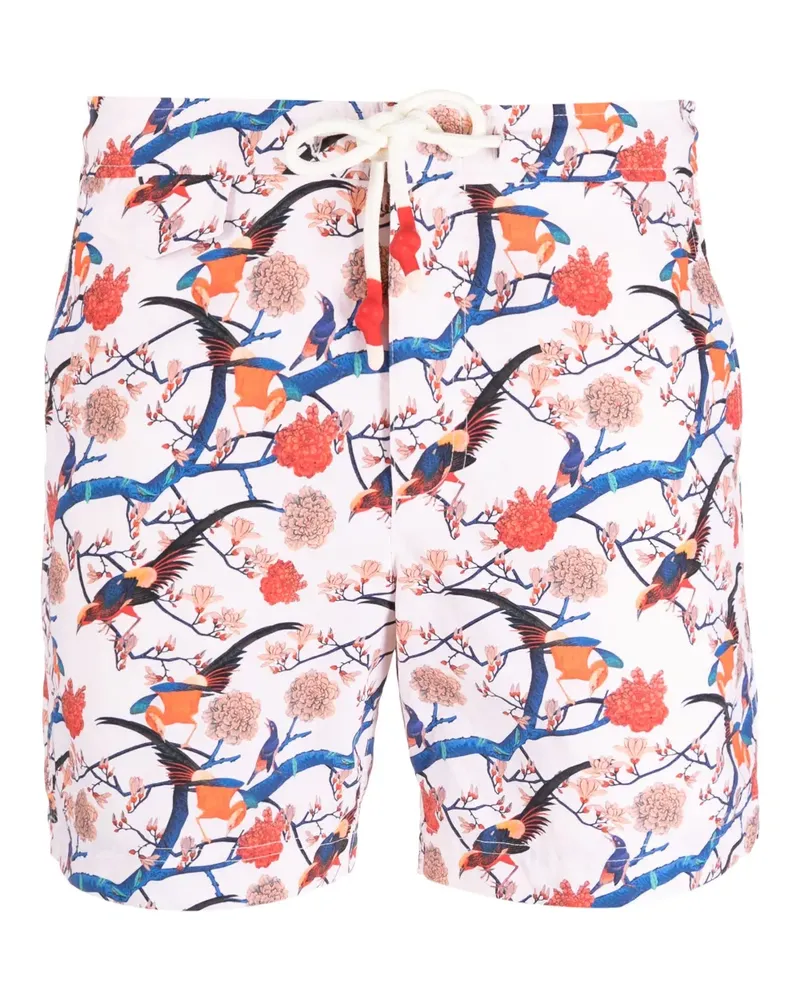Orlebar Brown Badeshorts mit Blumen-Print - Rosa Rosa