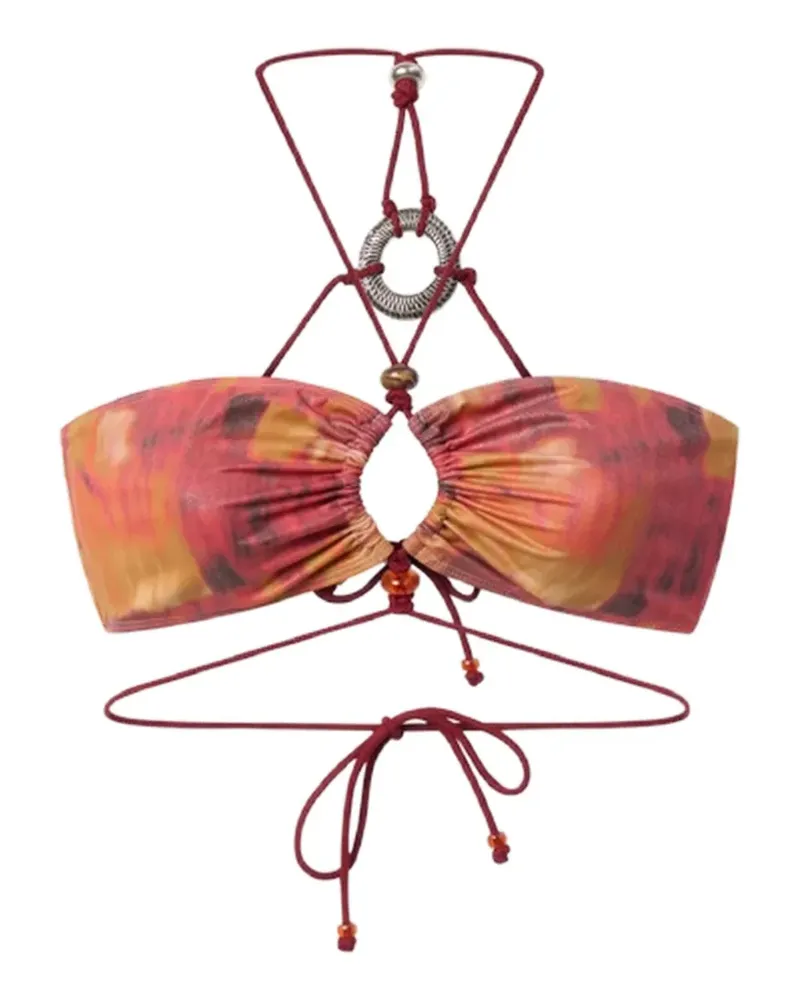 Isabel Marant Analia bikini top - Orange Orange