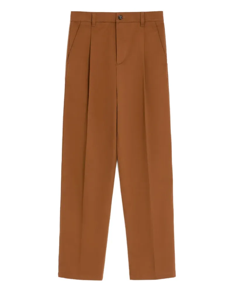 Valentino Garavani cotton trousers - Braun Braun