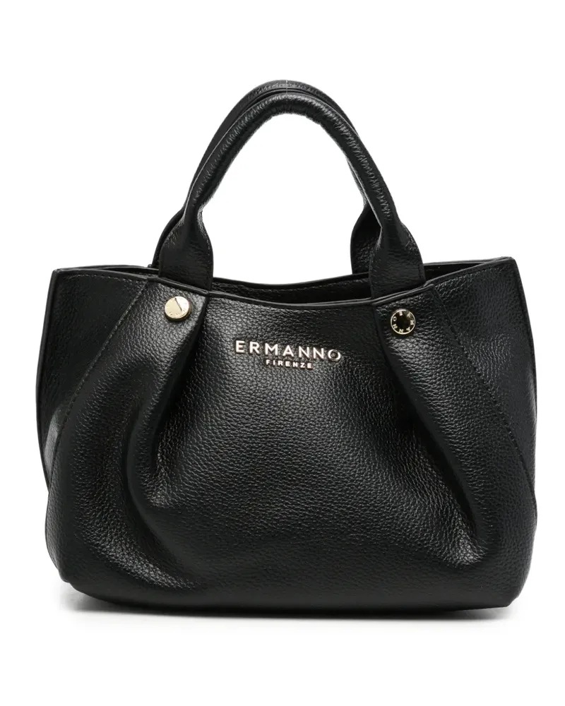 Ermanno Scervino Handtasche mit Logo - Schwarz Schwarz
