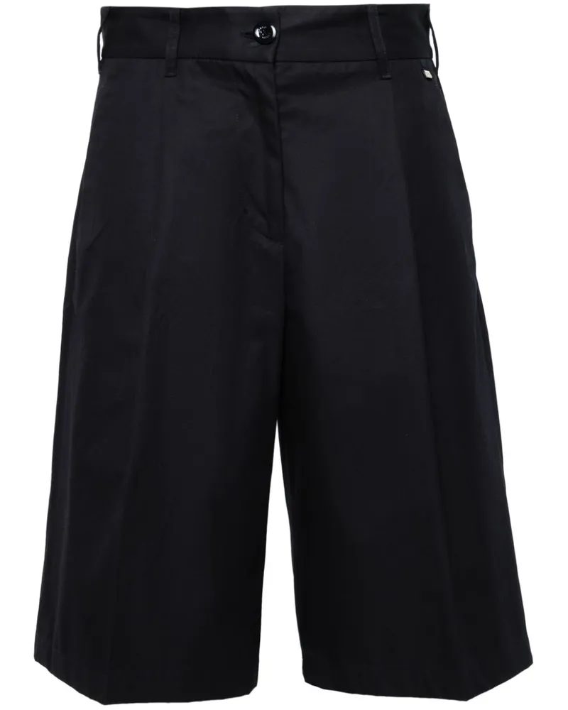 Herno Knielange Shorts - Blau Blau