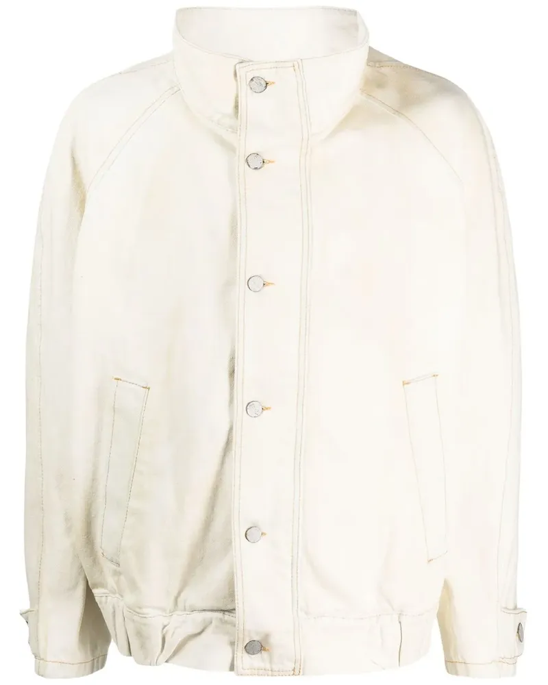 Palm Angels Dirtybull Mulholland Jeansjacke - Nude Nude