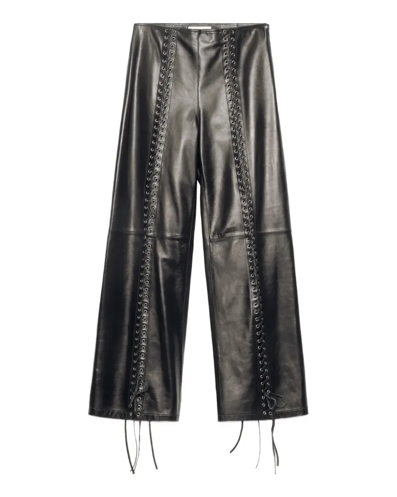 STAND Mino Hose mit Schnürung - Schwarz Schwarz