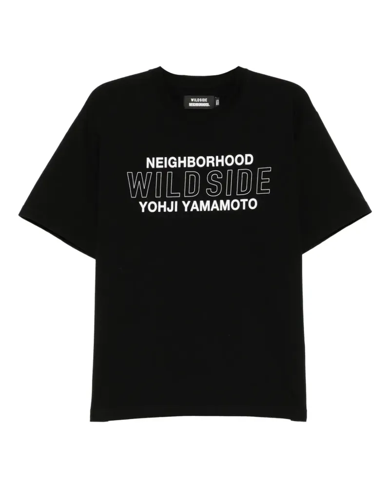 Yohji Yamamoto xNeighborhood short-sleeves T-shirt - Schwarz Schwarz