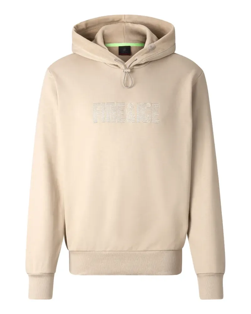 Bogner Fire & Ice Kristan Hoodie mit Logo - Nude Nude